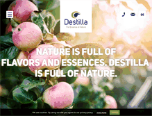 Tablet Screenshot of destilla.com